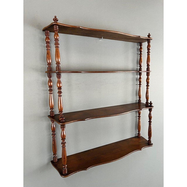 19th Century Wood Wall Shelf For Sale - Image 3 of 9