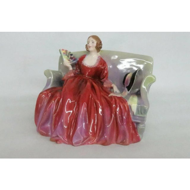 English Royal Doulton HN1298 Sweet and Twenty Bone China Porcelain Figurine For Sale - Image 3 of 11