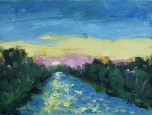 Modern Oil Landscape of the Cane River