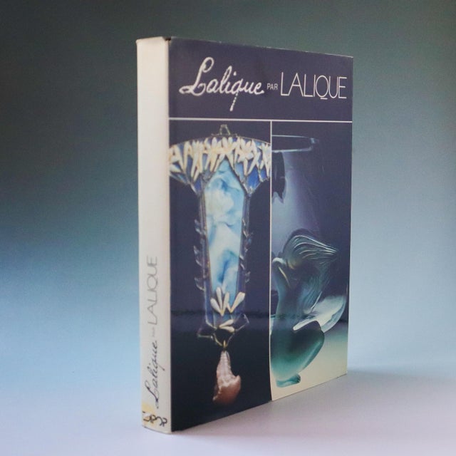 Exceptional 1977 copy of Lalique par Lalique, a richly illustrated reference devoted to the work and legacy of René...