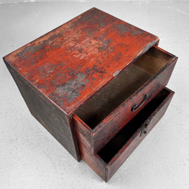 Meiji Kake-Suzuri Document Cabinet, Japan, 1890s For Sale - Image 6 of 11