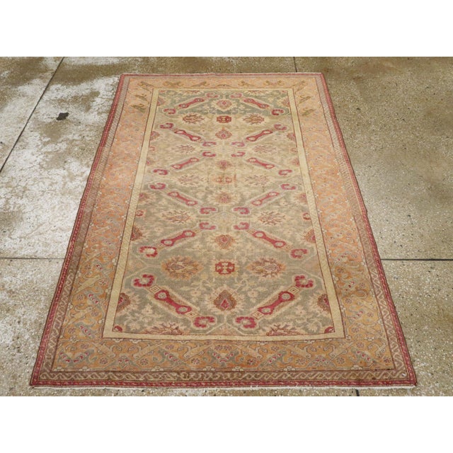 Galerie Shabab Collection Mid-20th Century Turkish Sivas Rug For Sale - Image 4 of 9