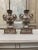 Wood Italian Tuscan Carved Wood Pedestal Candle Holders - a Pair For Sale - Image 7 of 7