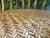 Vintage Handcrafted Rattan Barrel Back Chair With Woven Seat For Sale - Image 10 of 13