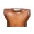 Brown Leather Classic Dining Chair For Sale - Image 8 of 11