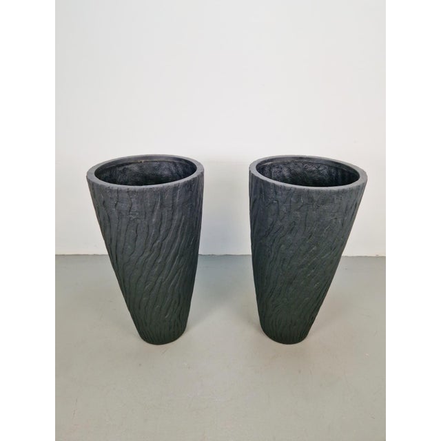 Large Handmade Talon Floor Vases or Planters, 2000s, Set of 2 For Sale - Image 4 of 8