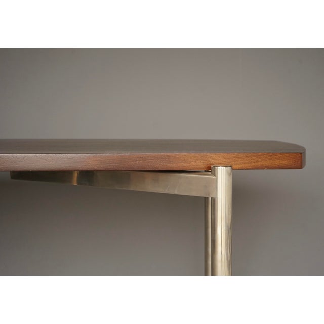 Brown Bespoke Dining Table by Wim den Boon, 1950s For Sale - Image 8 of 18