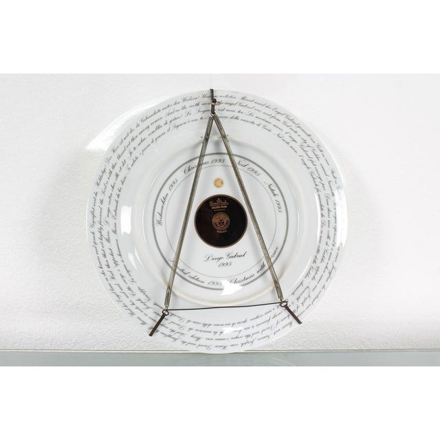 Decorative Porcelain Plates by Versace for Rosenthal, Germany, 1990s, Set of 6 For Sale - Image 6 of 18