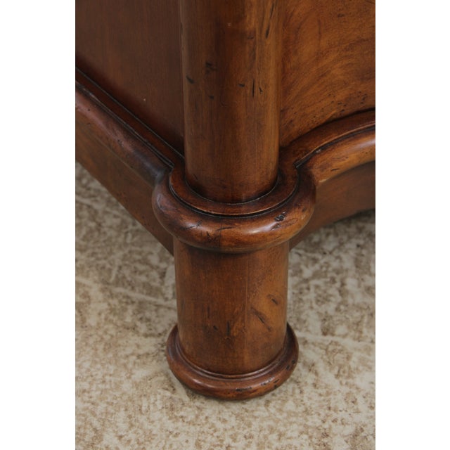 Baker Milling Road Walnut French Provincial Commode Chest For Sale - Image 15 of 18