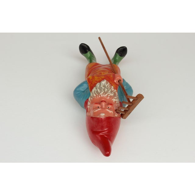 Terracotta Garden Gnome, GDR, 1960s For Sale - Image 6 of 8