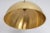 Stunning posa brass pendant designed by florian schulz, germany, 1970s large brass dome with cloth cord. Good vintage...