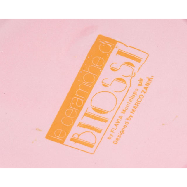 Pink “Hollywood” Pink Postmodern Tea or Coffee Pot by Marco Zanini for Bitossi For Sale - Image 8 of 8
