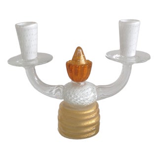 Vintage Candelabra in Murano Glass, 1960s For Sale