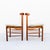 Restored 1950s Greta Grossman Walnut Dining Chairs by Glenn of California For Sale In Los Angeles - Image 6 of 15