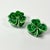 1960s Vintage Boho Chic Hollywood Regency Shamrock Salt & Pepper Shakers - A Pair. For Sale - Image 4 of 10