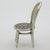 Silver Vintage Italian Handmade Silver 800 Straw Chair Miniature, Arezzo, 1980s For Sale - Image 8 of 12