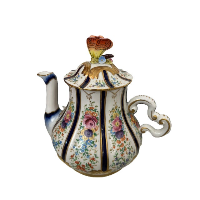 Black Late 19th Century Porcelain Coffee Service from Mouvements Modernes & Sévres / Cité de la Céramique, 1890s For Sale - Image 8 of 17