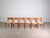 We are offering a beautiful set of six original Niels Koefoed chairs from the 1960s for sale. Crafted by Koefoed Hornslet...