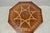 Italian Mid 20th Century Contemporary Italian Mediterranean Style Marquetry Inlay Pedestal Side Table For Sale - Image 3 of 12