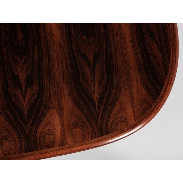 Mid-Century Danish Oval Dining Table in Rosewood, 1960s For Sale - Image 9 of 13