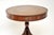 Brown Antique Regency Style Leather Top Drum Table, 1890 For Sale - Image 8 of 12