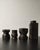Brutalist Mid-Century Brutalist Sculptural Hand-Carved Wood Candleholders, 1960s, Set of 4 For Sale - Image 3 of 15