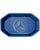 Vintage Mercedes Benz Blue Ceramic Ashtray Catchall Dish For Sale - Image 4 of 9