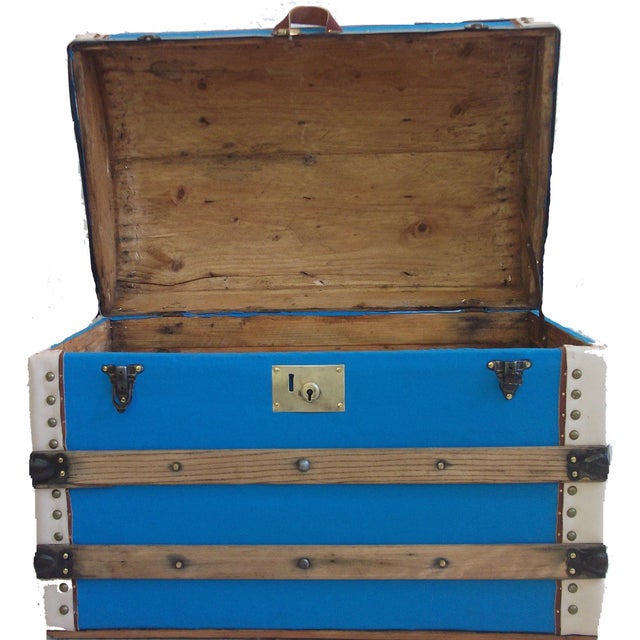 Antique Ladies Trunk Chairish