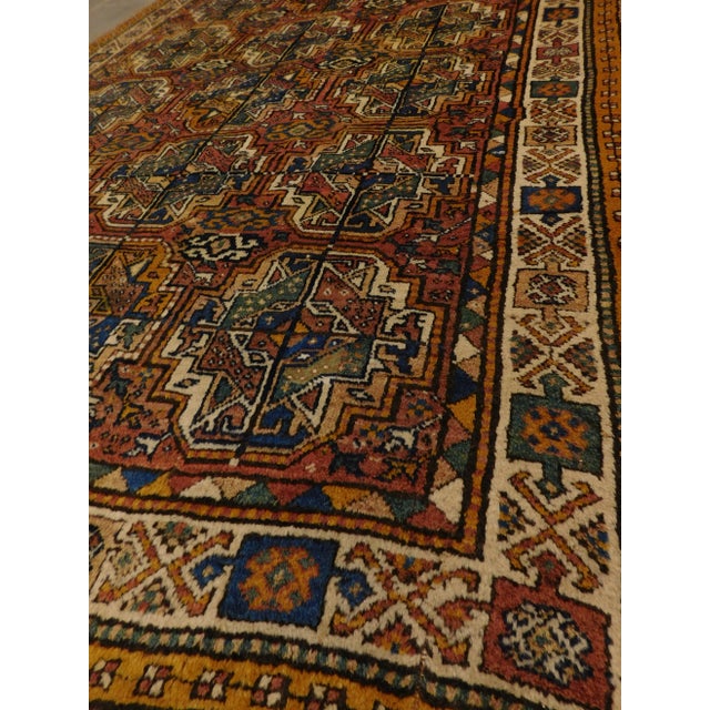 1920s Antique Persian Tribal Rug For Sale - Image 5 of 13