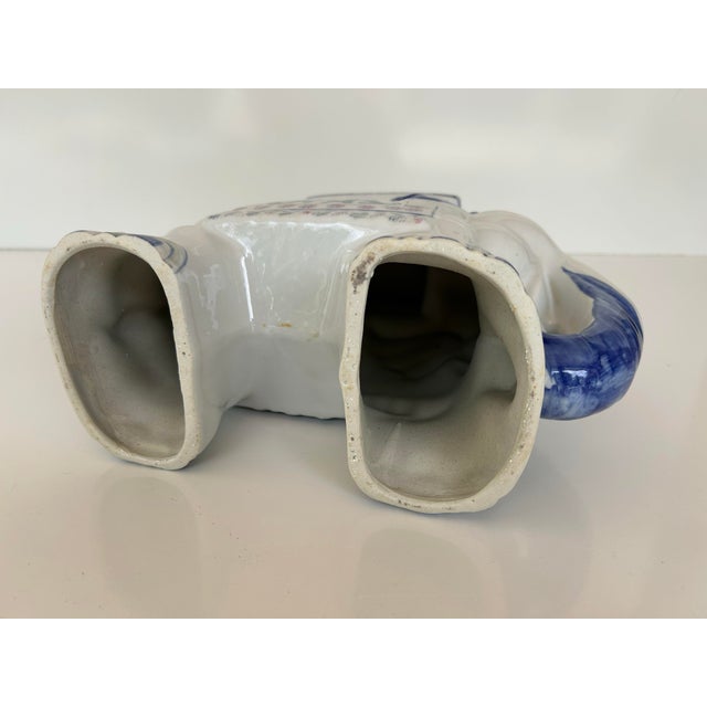 Mid 20th Century Vintage Mid Century Chinoserie Elephant Garden Plant Stand For Sale - Image 5 of 7