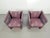 Wood Vintage Postmodern Club Chairs, 1980, Set of 2 For Sale - Image 7 of 12