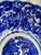 Ceramic Late Qing Chinese Blue & White Porcelain Phoenix Bowl – 9.5” Scalloped Rim – Hand Painted, C. 1875–1908 For Sale - Image 7 of 15