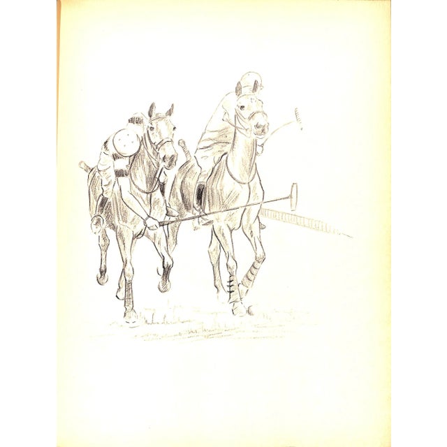 White "Hoofbeats" 1938 Halpin, Warren T. For Sale - Image 8 of 10