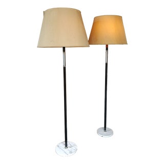 Floor Lamps by Angelo Lelli for Arredeluce, 1950s, Set of 2 For Sale