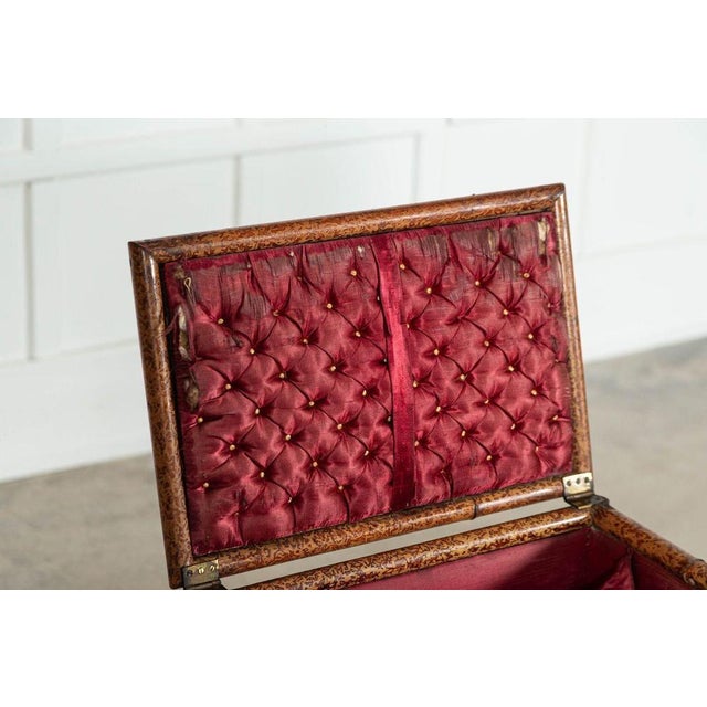 Wood 19th Century French Bamboo & Lacquer Work Table, 1870s For Sale - Image 7 of 18