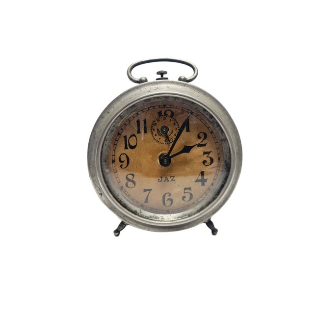 Vintage French Clock from Jaz, 1930s For Sale - Image 13 of 15
