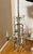 1920s Italian Iron and Crystal 4 Arm Chandelier With Crystal Fruits For Sale In Phoenix - Image 6 of 12