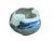 Tiny Small Blue White Oriental Abstract Graphic Porcelain Container For Sale - Image 4 of 9