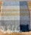 English Merino Lambswool Throw in a Modern Blue and Gray Large Block Plaid Pattern -Made in England For Sale - Image 3 of 11