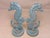 Pair of Vintage English Cast Iron Seahorses For Sale - Image 16 of 17