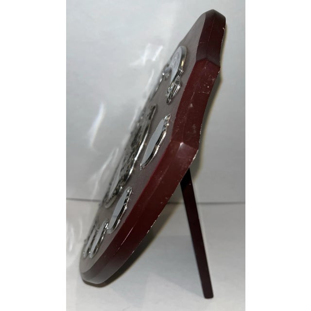 Winchester District Spaa Sports Award 2008-2013 Wood & Silver English Trophy Plaque for Master Sportsman For Sale - Image 10 of 12