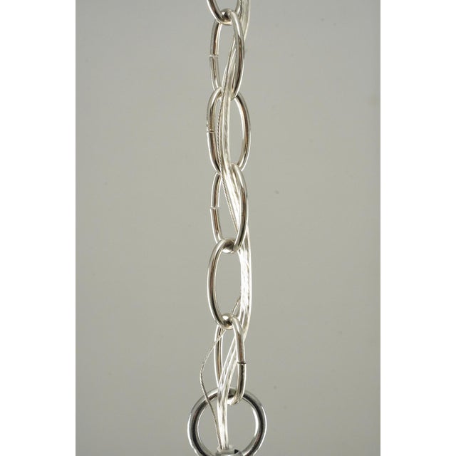 Restored Traditional Clear Crystal Five Arm Chandelier For Sale - Image 10 of 10
