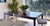 Art Deco Style Nancy Corzine Modern Mahogany Dining Table.
