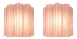 Vintage Italian Murano Glass Sconces, 1990s, Set of 2