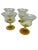 Glass 1920s Antique Utility Glass Uranium Vaseline and Amber Glassware Set- A Set of 13 Pieces For Sale - Image 7 of 12
