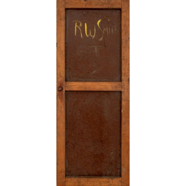 r.w. Smith Abstract Composition Oil on Board For Sale - Image 4 of 7