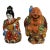 Old Kutani Japanese Porcelain Gods Hotei and Benzatein For Sale