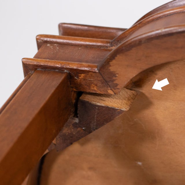 Amber Pair of Mid-Century Italian Satinwood Veneered End Tables For Sale - Image 8 of 18