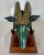Mid Century Brass & Verdigris Patina Ram Bust - La Barge / Marbro Style For Sale - Image 10 of 11