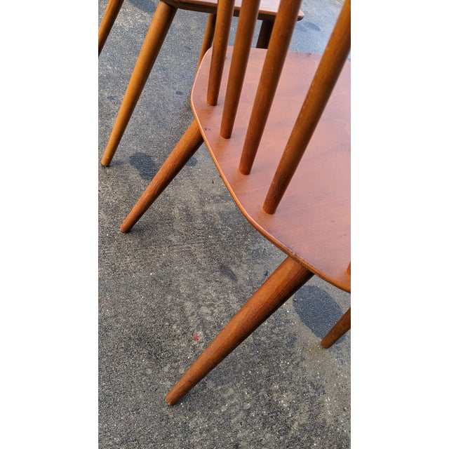 Set of 2 Chairs designed by Folke Palsson for FDB Mobler Denmark For Sale In Orlando - Image 6 of 9